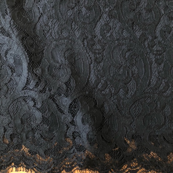 Diane von Furstenberg dvf black lace pencil skirt - Picture 6 of 10